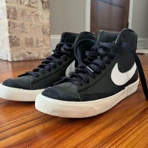 Nike Blazer Mid 77 Vintage Black men’s size 8
